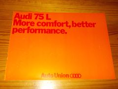 AUDI 75L - 1969 brochure