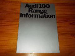 AUDI 100 1969 brochure