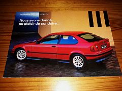 BMW 316i COMPACT 1994 brochure
