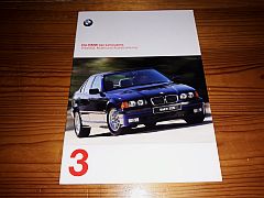 BMW 3 LIMOUSINE 1997 brochure