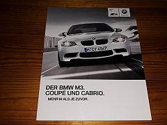 BMW M3 COUPE &CABRIO 2012 brochure