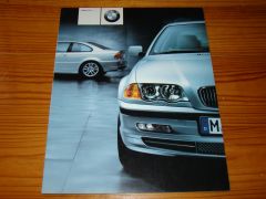 BMW 3 2001 brochure