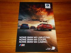 BMW M3 LIMOUSiNE & M4 COUPE & M4 CABRIO 2017 brochure