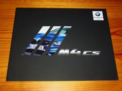 BMW M4 CS 2017 brochure