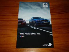BMW M5 2017 brochure