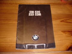 BMW 518-528i  1979 brochure