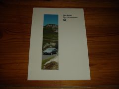 BMW 3 LIMOUSINE 1994 brochure