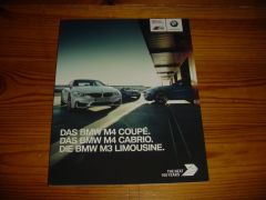 BMW M3 LIMOUSiNE & M4 COUPE & M4 CABRIO 2016 brochure