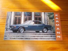 BMW 3.0 CS Karman brochure