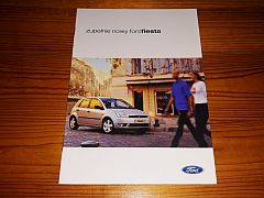 FORD FIESTA  2002 brochure