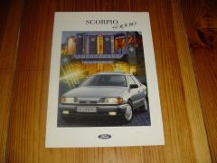 Prospekt FORD SCORPIO SAPHIR 1991