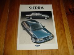 Prospekt FORD SIERRA 1992