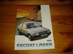 FORD ESCORT LASER 1984 brochure
