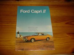 FORD CAPRI II 1974 brochure