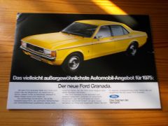 FORD GRANADA 1975 brochure