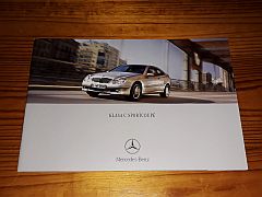 MERCEDES KLASA C SPORTCOUPE  2003 brochure