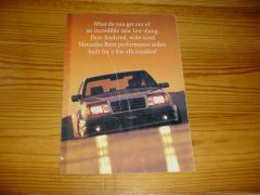 MERCEDES 500E & 400E brochure