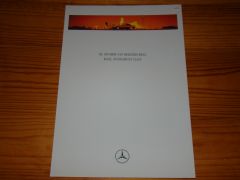 MERCEDES 190 STANDARD 1993 brochure