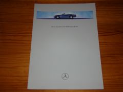 MERCEDES SL-KLASSE 1995 brochure