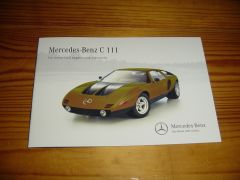 MERCEDES C111 - 2015 brochure