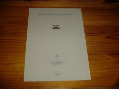 MERCEDES S-KLASSE 300SD 1993 brochure