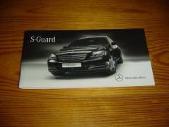 MERCEDES S-GUARD 2011' brochure