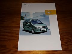 OPEL AGILA 2003 brochure