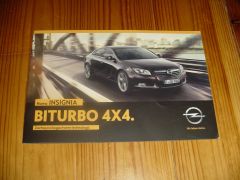 Prospekt OPEL INSIGNIA BITURBO 4x4