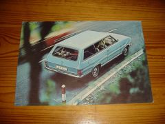 OPEL KADETT CARAVAN 1971 brochure