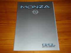 OPEL MONZA 1983 brochure