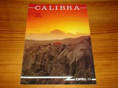 OPEL CALIBRA 1991 brochure