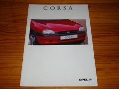 OPEL CORSA 1996  brochure
