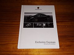 PORSCHE CAYMAN EXCLUSIVE 2008 brochure