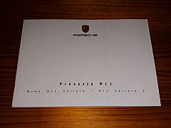 PORSCHE  911  2004 brochure