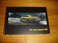 PORSCHE CAYMAN GT4 2015 brochure