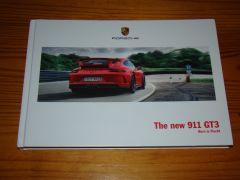 PORSCHE 911 GT3 2017 brochure