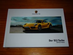 PORSCHE 911 TURBO 2017 brochure