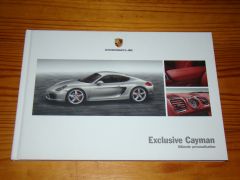 PORSCHE CAYMAN EXCLUSIVE 2012 brochure