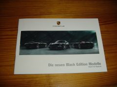 PORSCHE BLACK EDITION 2015 brochure