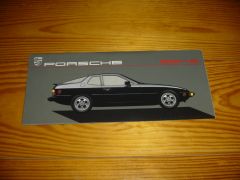 PORSCHE 924S 1987 brochure