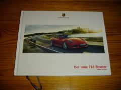 PORSCHE 718 BOXSTER 2016 brochure