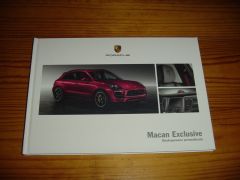 PORSCHE MACAN EXCLUSIVE 2014 brochure