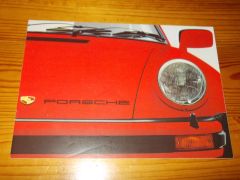 Porsche 911 brochure