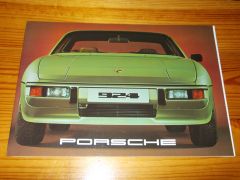 PORSCHE 924 - 1977 brochure