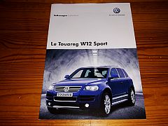 Prospekt VW TOUAREGW12 SPORT  2005
