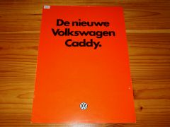 VW CADDY 1982 brochure