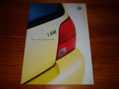 VW LUPO 3L TDI 2000 brochure