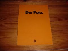 VW POLO 1972 brochure