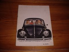 VW KAFER 1962 brochure