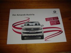 VW AMAROK AUSTRIA 2015 brochure